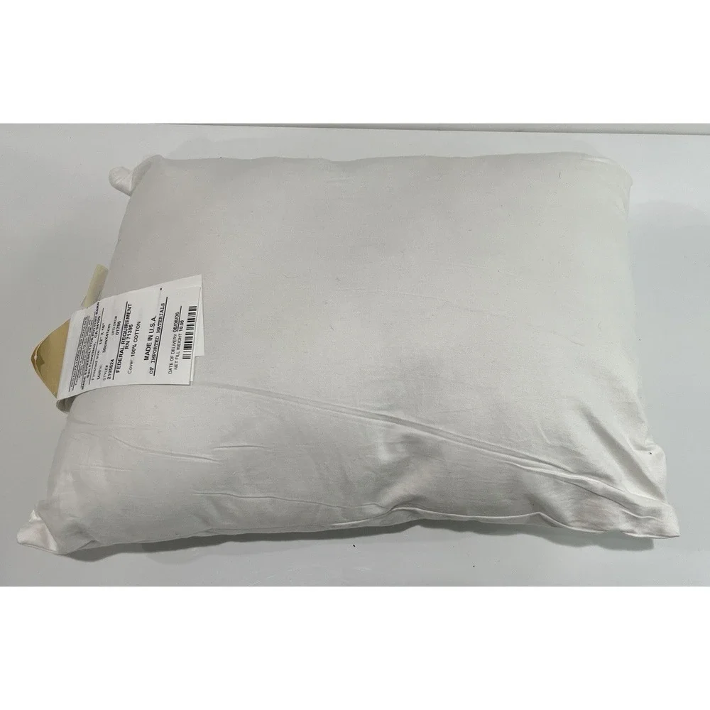 Pottery Barn Kids white throw pillow Rectangle‎ 100% cotton USA Decor Bedding